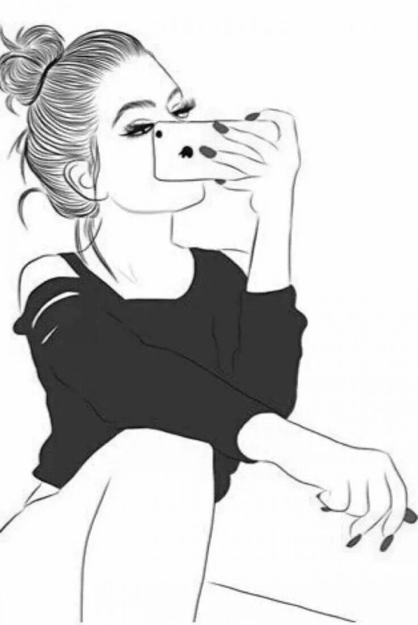 раскраски девушки с гульками