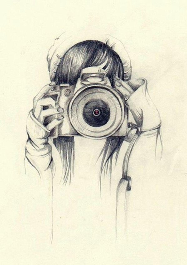 фотоаппарат рисунки