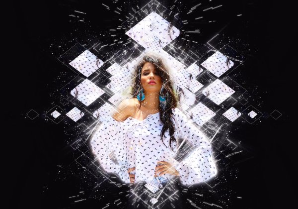 девушка красота