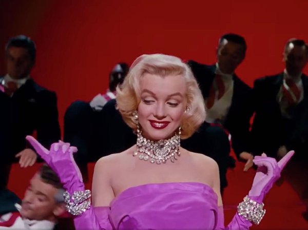 мерлин монро джентльмены предпочитают блондинок