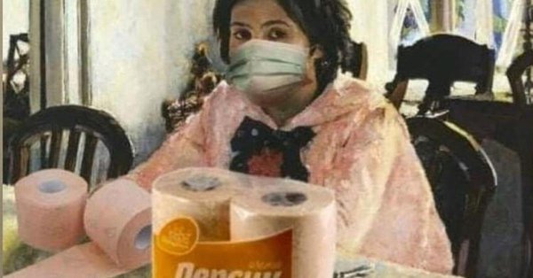 картины девочка с персиками