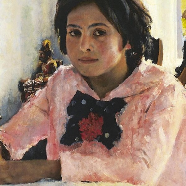 картины девочка с персиками