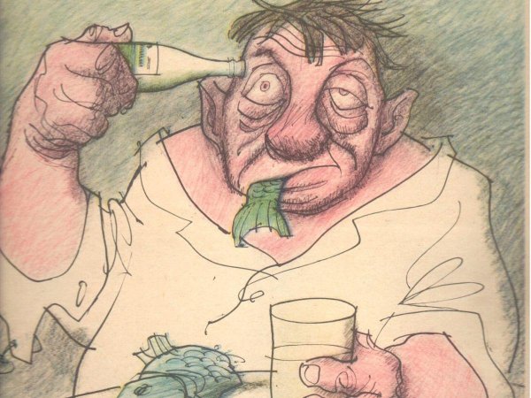 алкоголизм рисунки