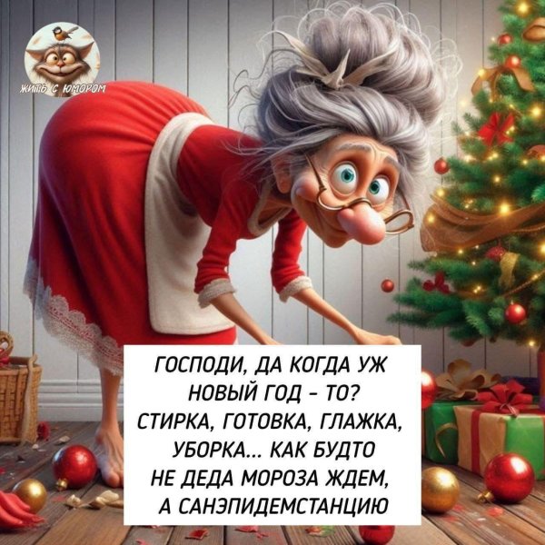 юмор новогодний