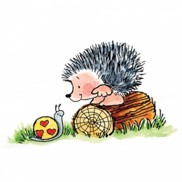 ëжик рисунок