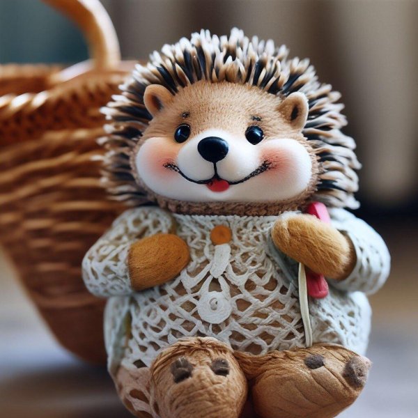 ежик вязаный