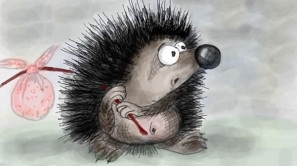 ежики смешные