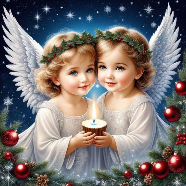 рождественские ангелы