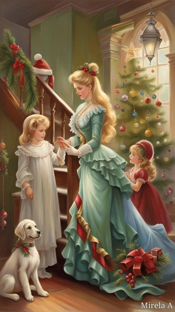 рождественская картина