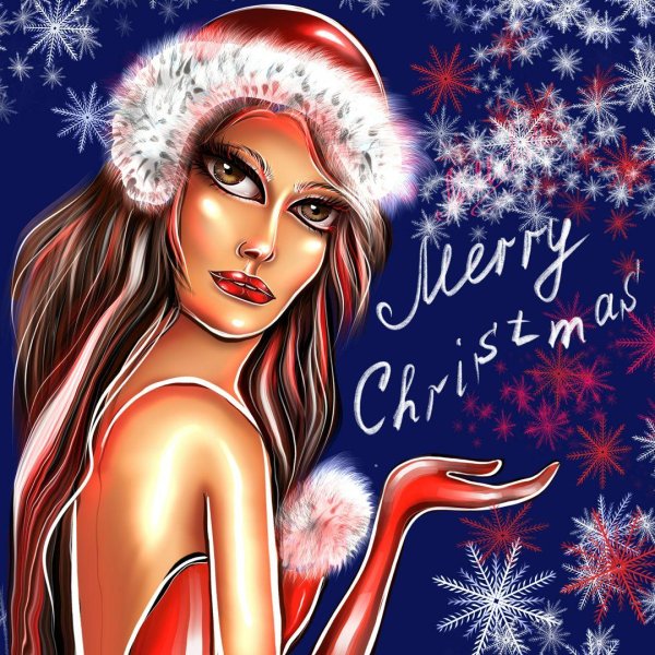 новогоднее открытки