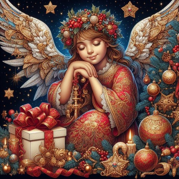 рождество ангел