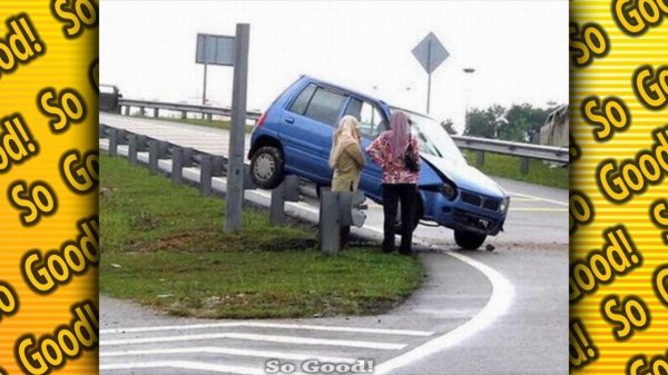 смешные аварии