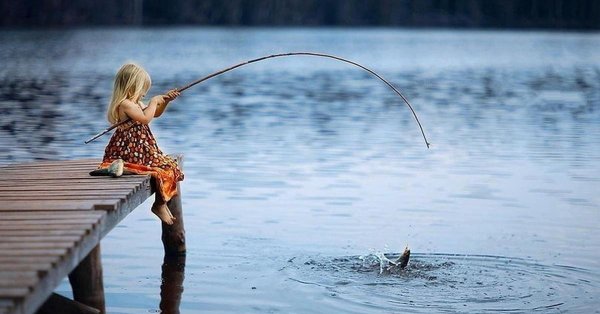 красивая рыбалка