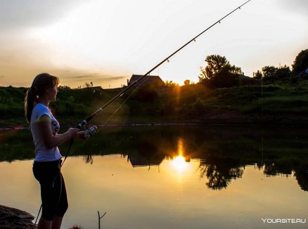 рыбалка летом