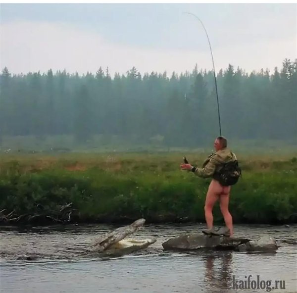 приколы с рыбалкой