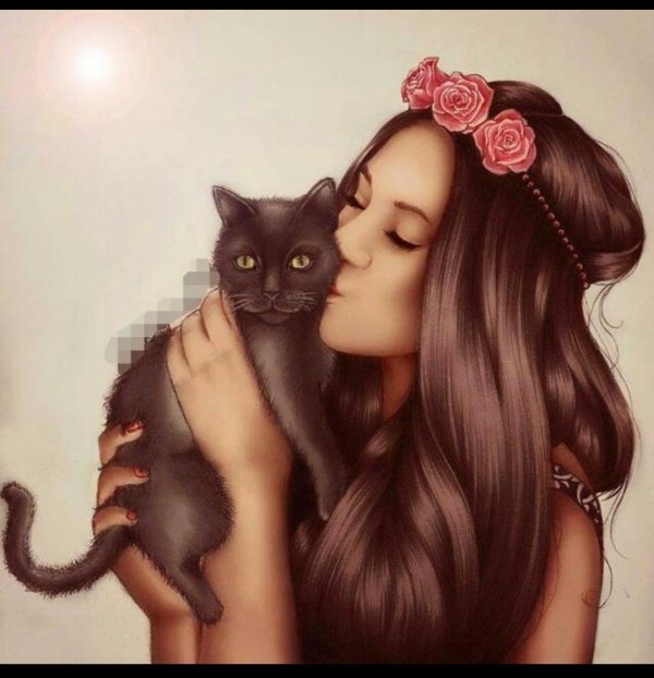 иллюстрации девушек