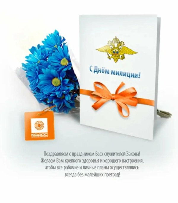 поздрвленияс днем милиции
