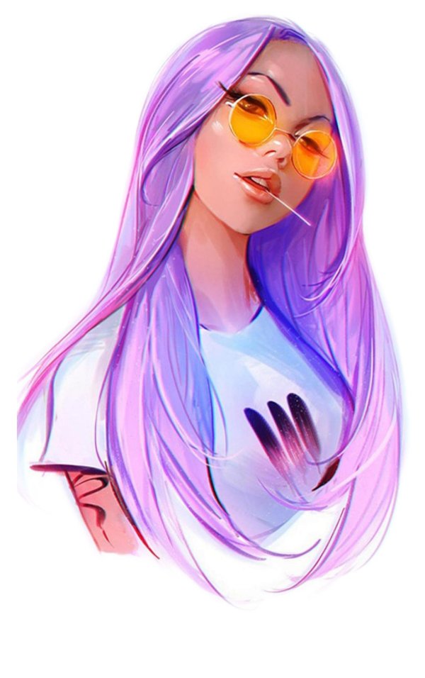 красивые девушки мультяшные