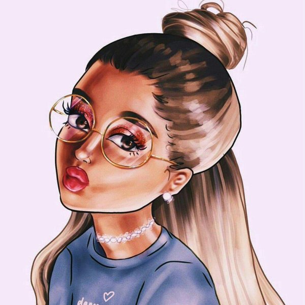 мультяшна ариана гранде