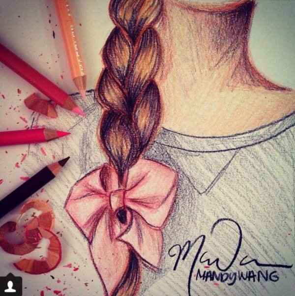 для девочек рисунки