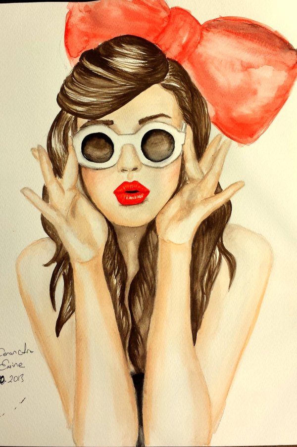 модная иллюстрация