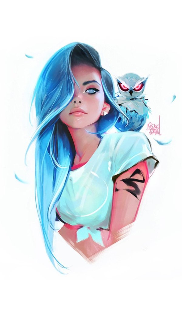 красивые мультяшные девочки