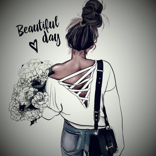 модная иллюстрация