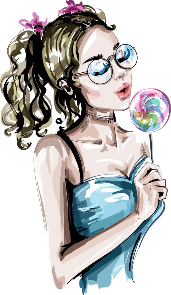 модная иллюстрация