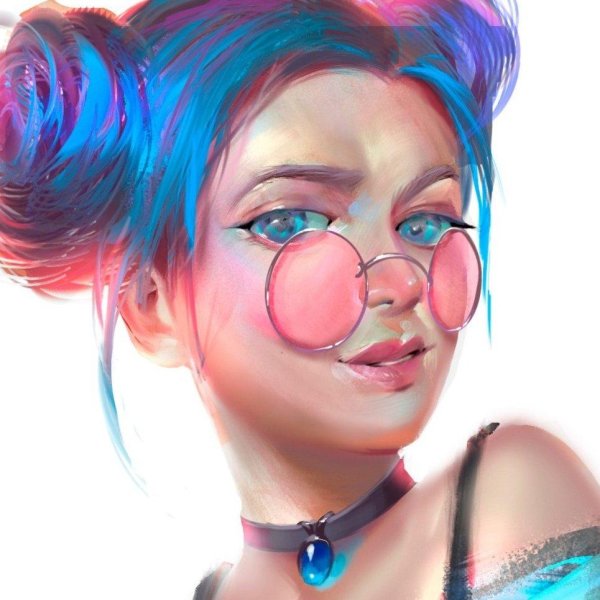 арт девушек