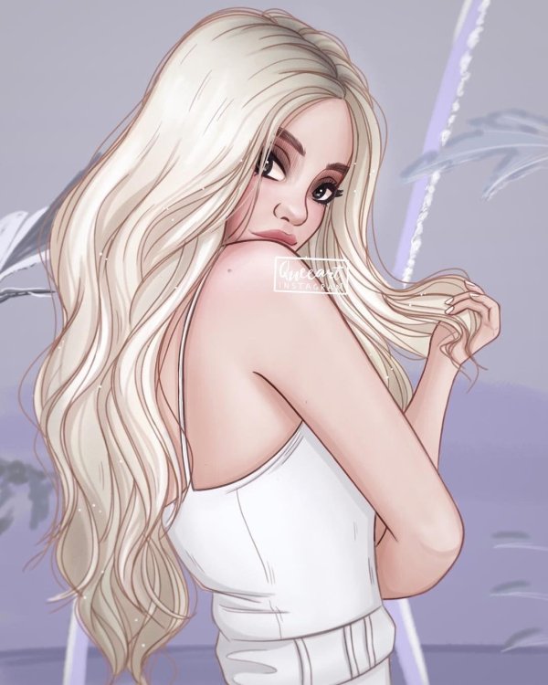 мультяшные блондинки