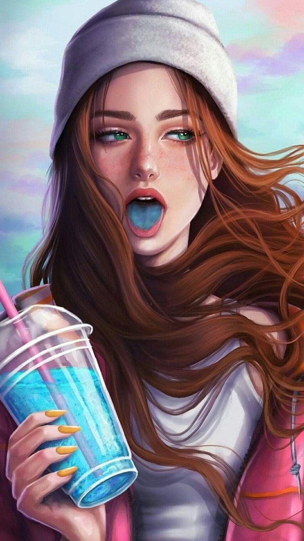 красивые арты девушек