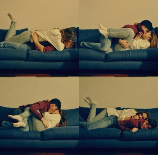 позы для фотосессии на диване