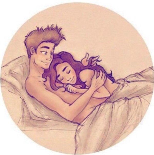 влюбленные рисунки