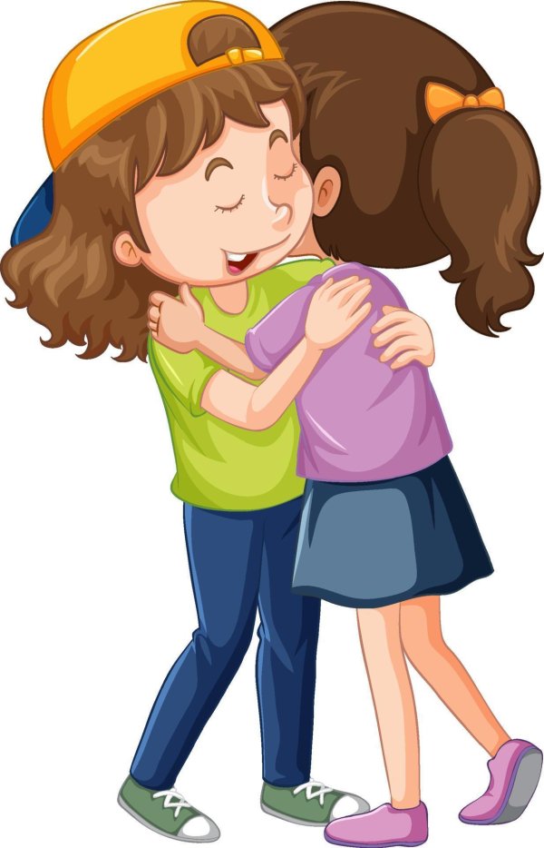 обнимашки детей