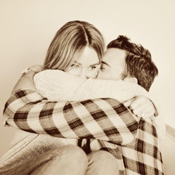 теплое объятие