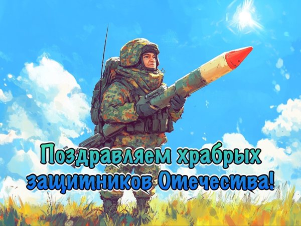 открытка ко дню защитника отечества