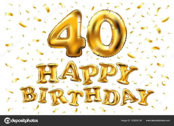 happy 40th birthday