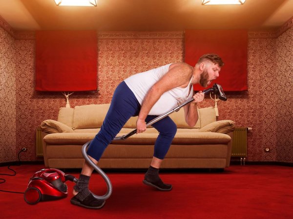 уборка пылесосом