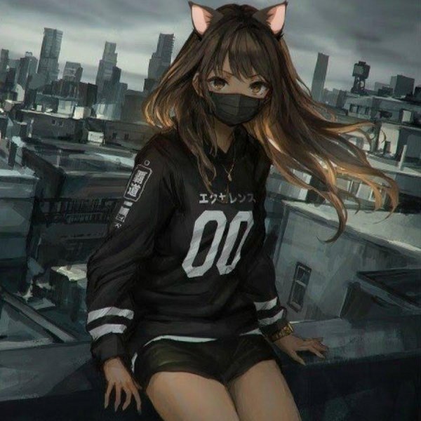 крутая аниме девочка