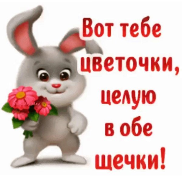 тебе цветочек
