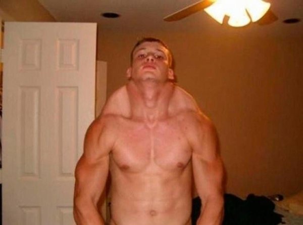 огромные качки