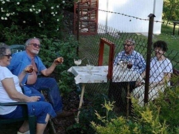 гость на даче