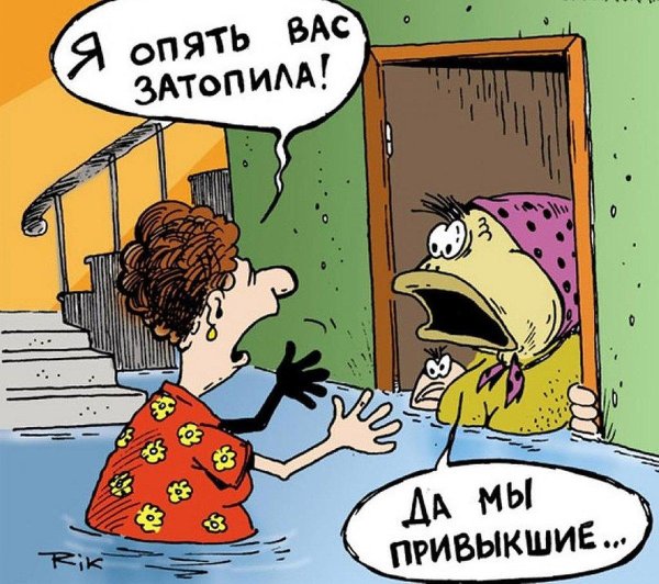 жена карикатура