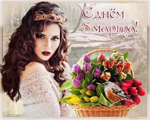 С 8 марта красивые девушки