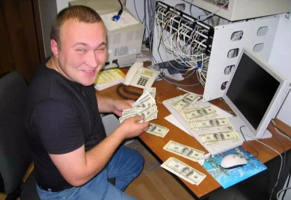 Заработался мужчине