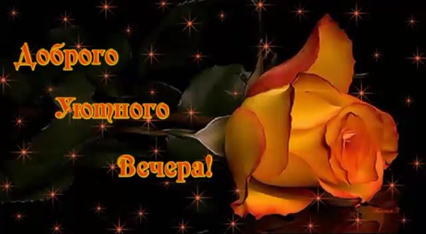 вечера прекрасного