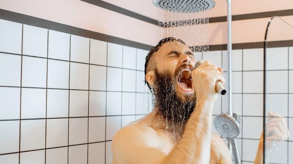 shower singing