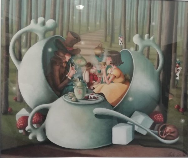 чаепитие в живописи