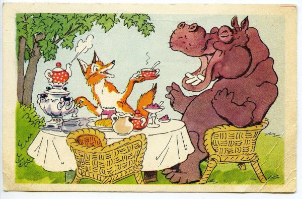 корней чуковский крокодил диафильм