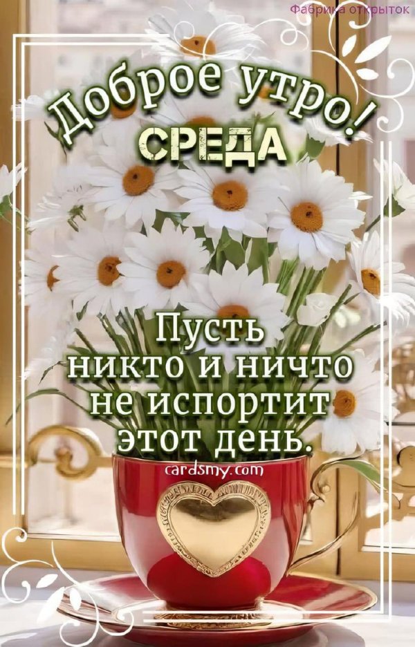 среда доброго утра